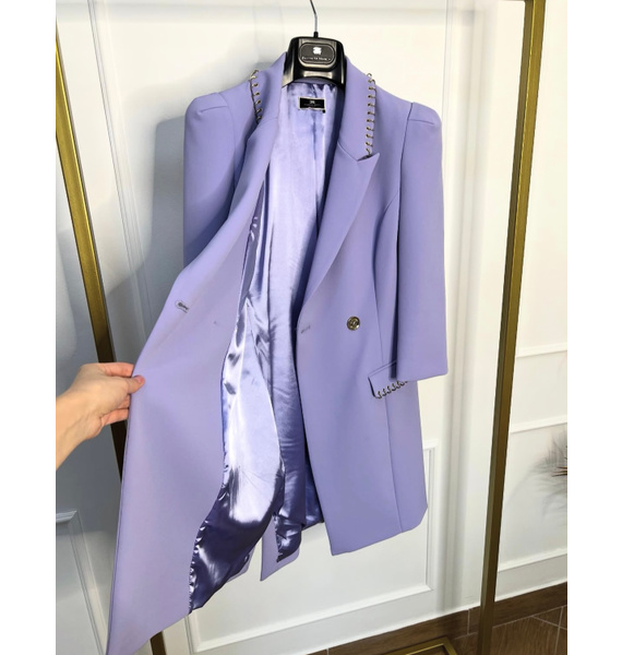 Жакет • Elisabetta Franchi • Фиолетовый