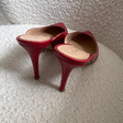 Мюли • Gianvito Rossi • Бордовый