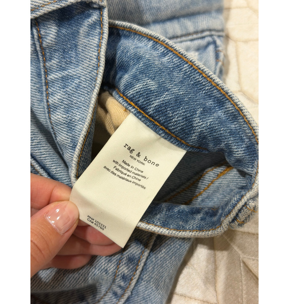 Джинсы • rag & bone • Голубой