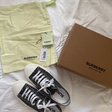 Кеды • Burberry • Белый