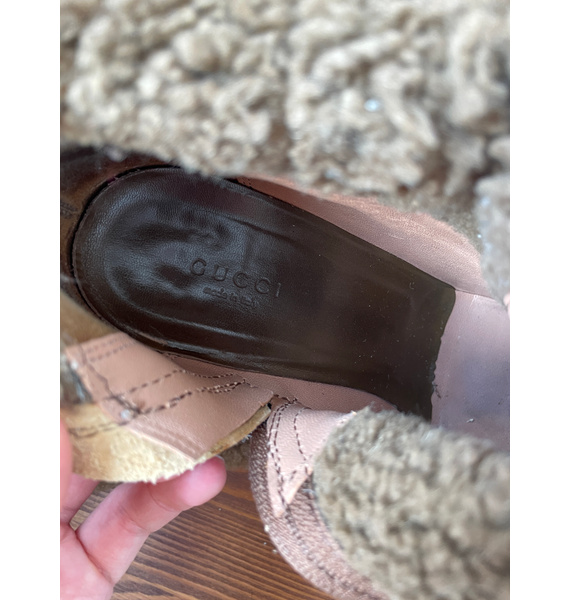 Сапоги • Gucci • Коричневый
