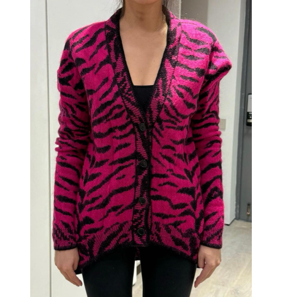 Кардиган • Saint Laurent • Фуксия