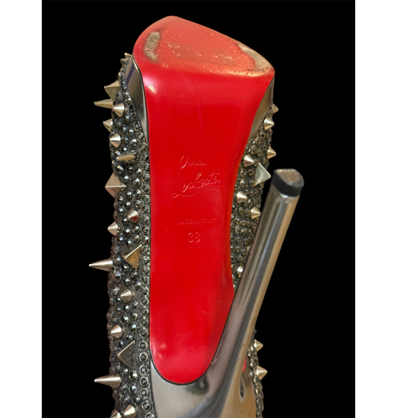 Туфли • Christian Louboutin • Серебряный