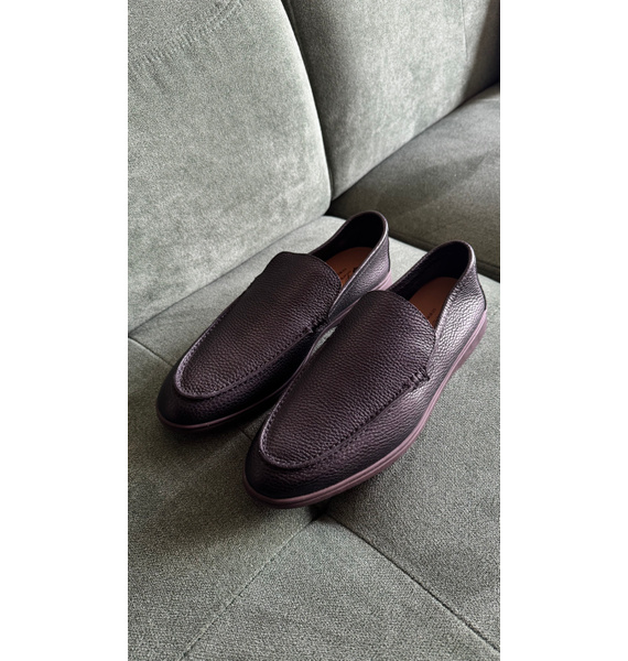 Мокасины • Loro Piana • Черный