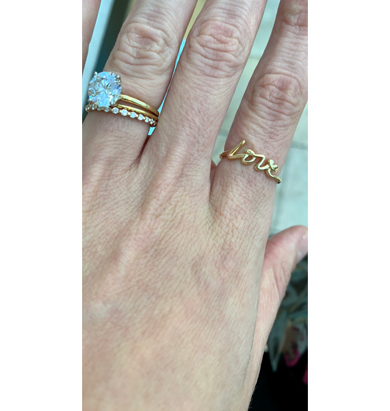Кольцо • Tiffany & Co. • Золотой