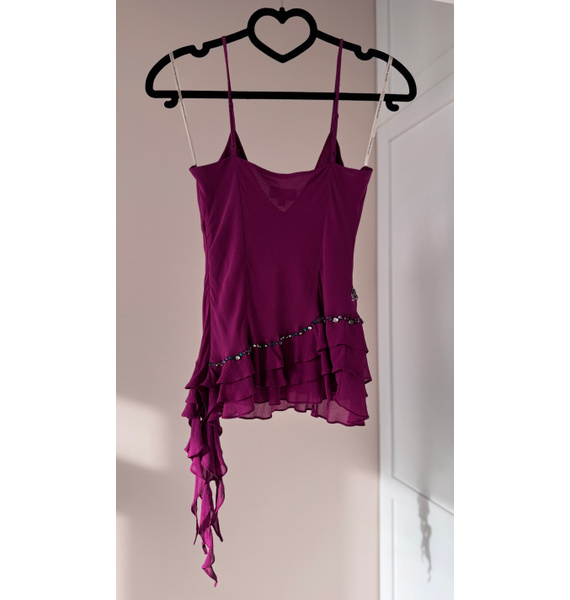 Топ • Karen Millen • Фиолетовый
