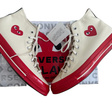 Кроссовки • Comme Des Garçons Play x Converse • Бежевый