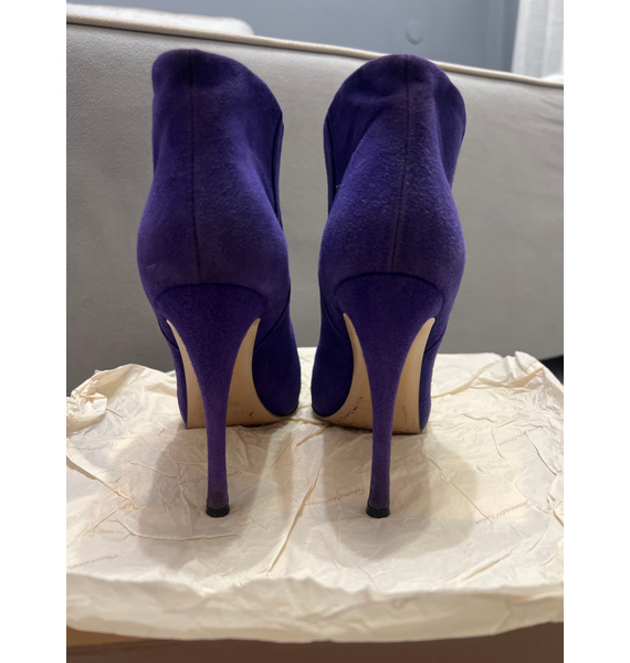 Ботильоны • Gianvito Rossi • Фиолетовый