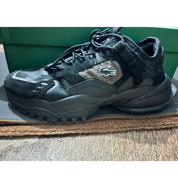 Кроссовки • Lacoste • Черный