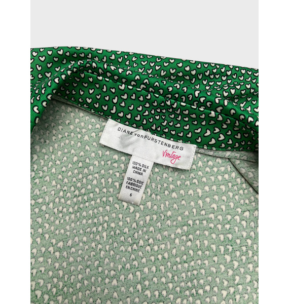 Платье • DVF Diane von Furstenberg • Зеленый