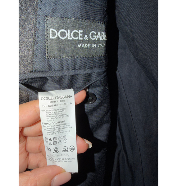Пальто • Dolce & Gabbana • Серый