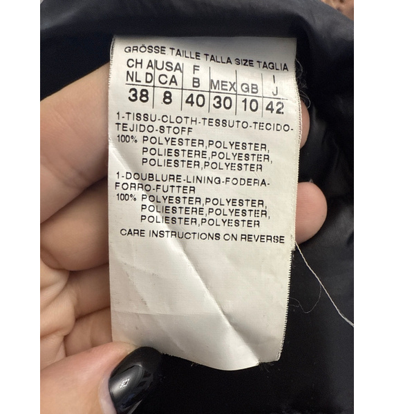 Пуховик • Max Mara • Черный