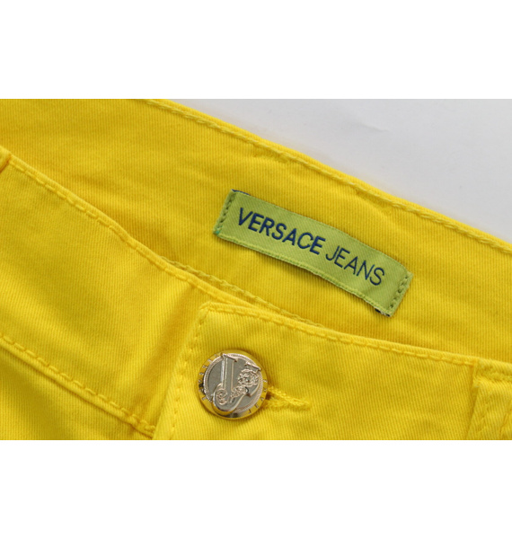 Джинсы • Versace • Желтый