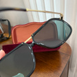 Солнцезащитные очки • Gucci Eyewear • Черный