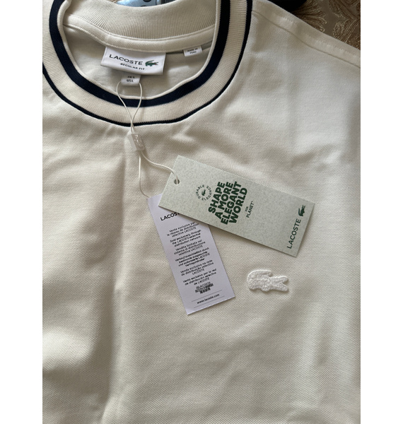 Футболка • Lacoste • Белый