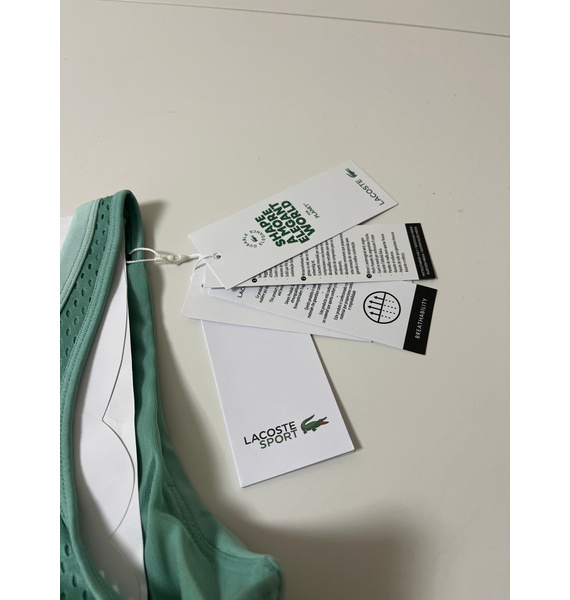 Топ • Lacoste • Бирюзовый