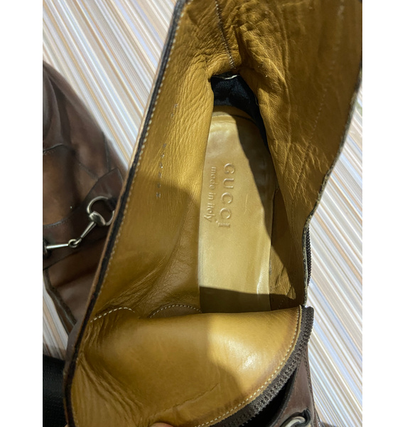 Сапоги • Gucci • Коричневый