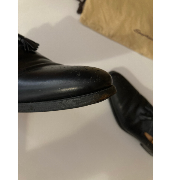 Лоферы • Santoni • Черный