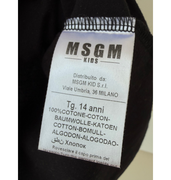 Футболка • MSGM • Черный