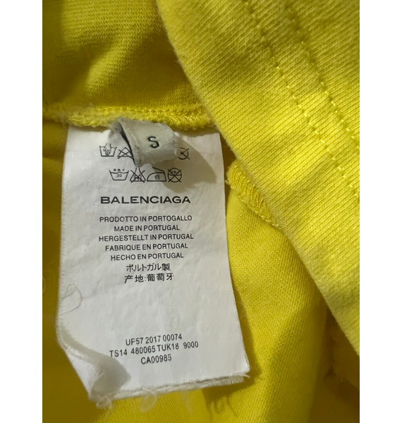 Футболка • Balenciaga • Желтый