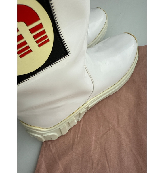 Ботинки • Miu Miu • Белый