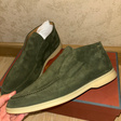 Лоферы • Loro Piana • Зеленый
