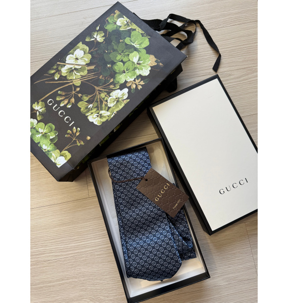 Галстук • Gucci • Синий