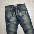 Джинсы • John Galliano • Синий