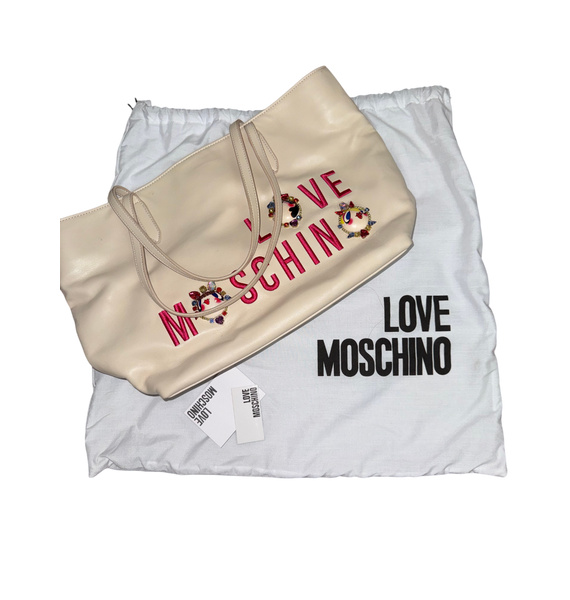 Сумка • Love Moschino • Бежевый