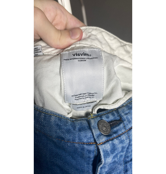 Джинсы • visvim • Голубой