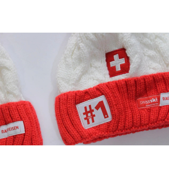 Шапка • Swiss Ski • Красный