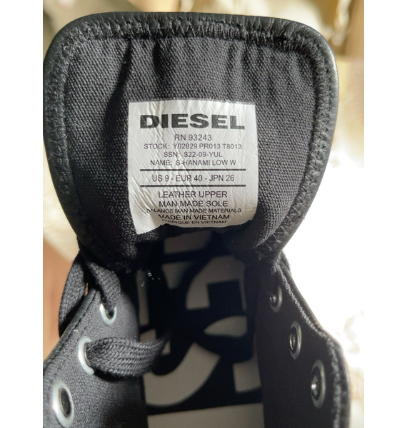 Кроссовки • Diesel • Черный