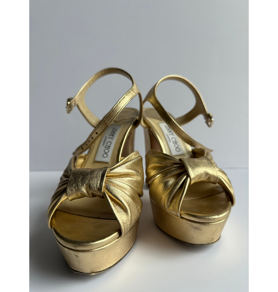 Босоножки • Jimmy Choo • Золотой