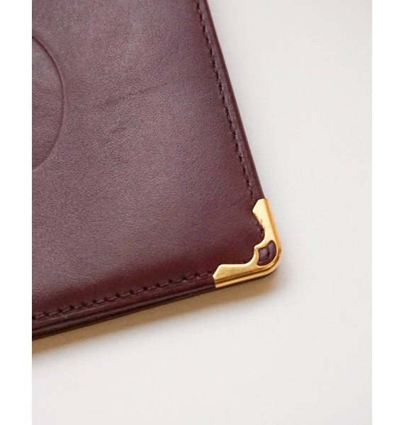 Бумажник • Cartier • Бордовый