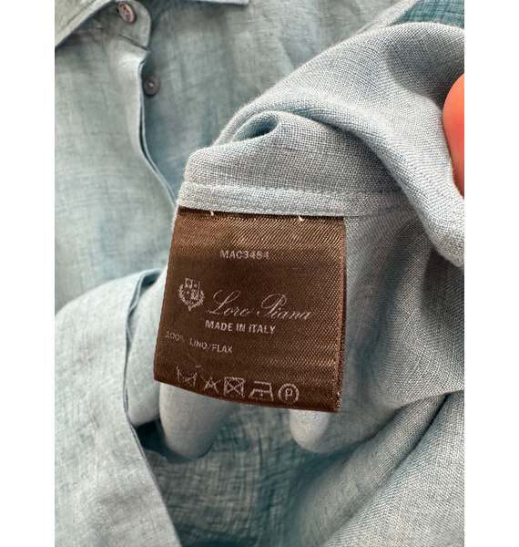 Рубашка • Loro Piana • Голубой