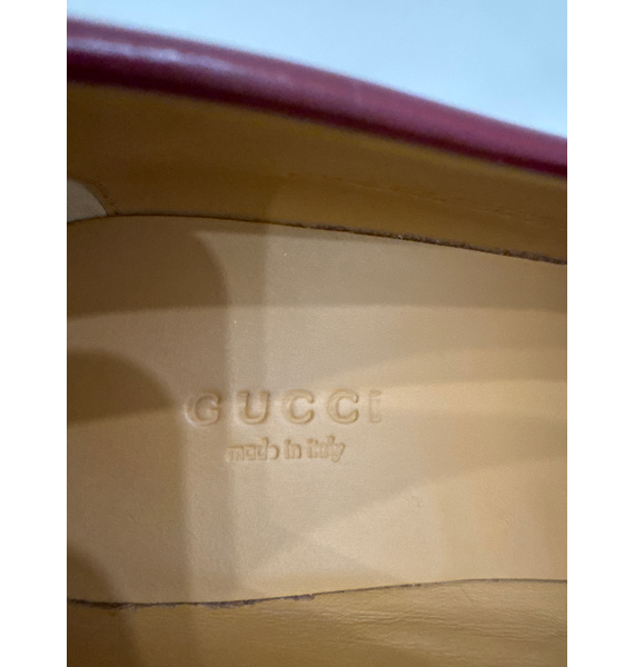 Лоферы • Gucci • Бордовый