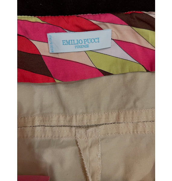 Брюки • Emilio Pucci • Бежевый