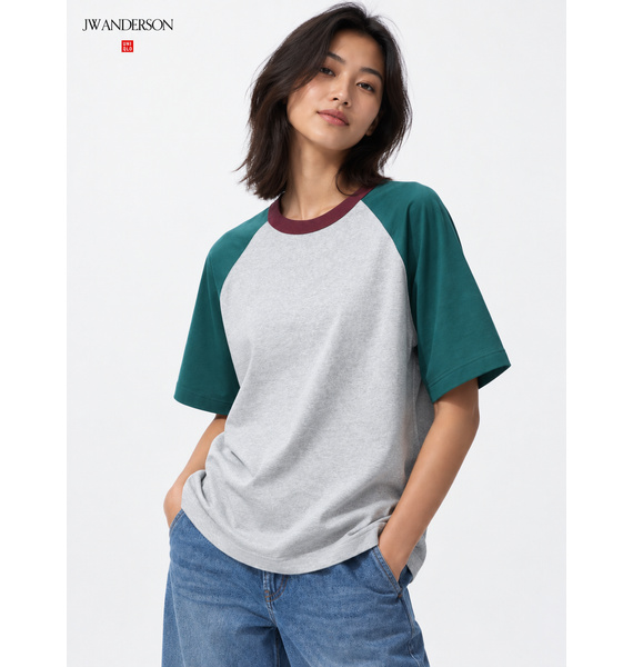 Футболка • UNIQLO x JW Anderson • Серый