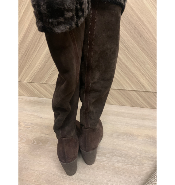 Сапоги • Fendi • Коричневый