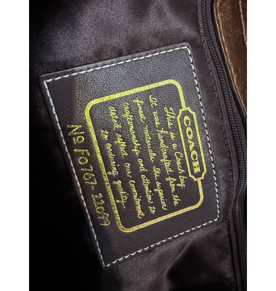 Сумка • Coach • Бежевый