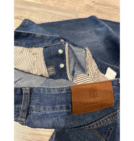 Джинсы • Brunello Cucinelli • Голубой