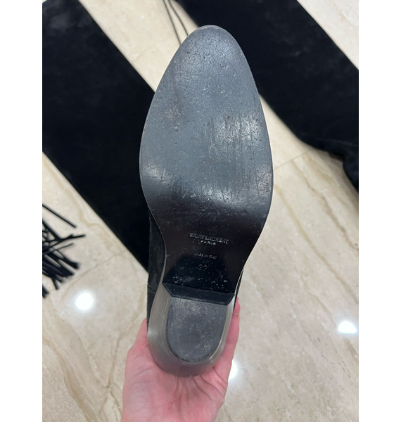 Ботфорты • Saint Laurent • Черный