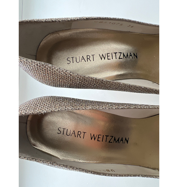 Туфли • Stuart Weitzman • Золотой