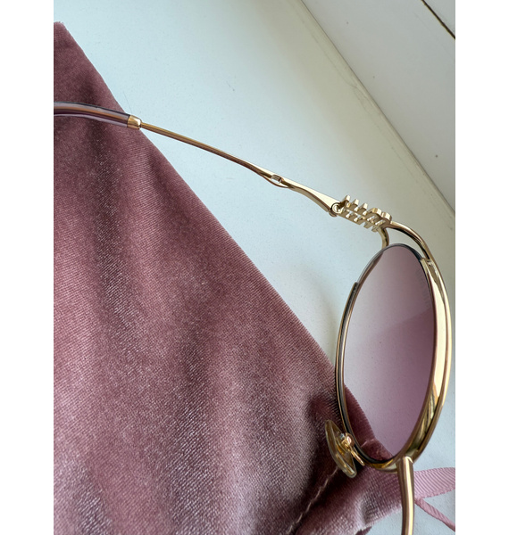 Очки • Miu Miu • Розовый