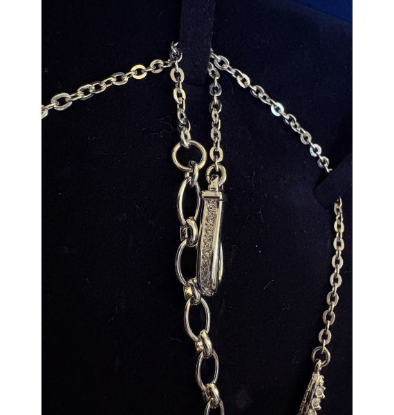 Колье • Swarovski • Серебряный