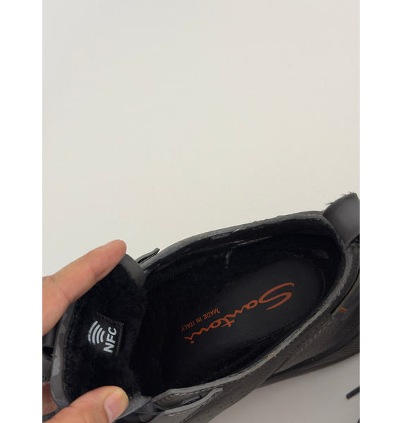 Кроссовки • Santoni • Тёмно-серый