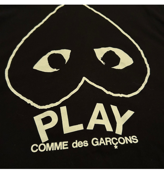 Футболка • Comme Des Garçons Play • Черный
