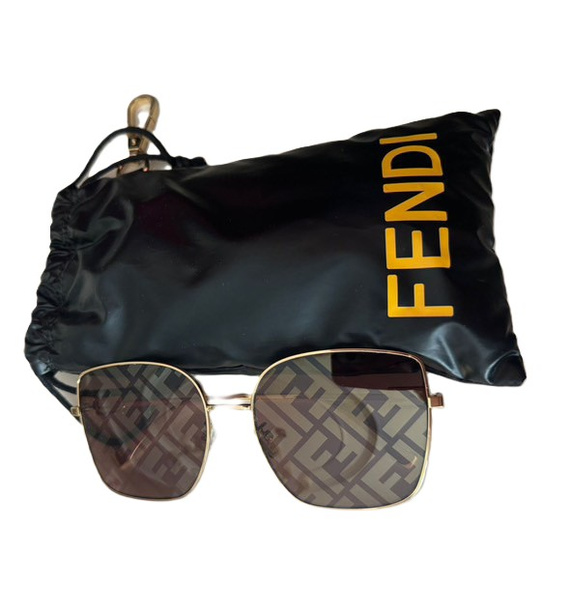 Очки • Fendi • Золотой