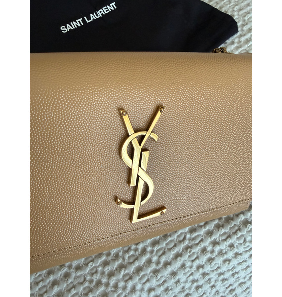 Сумка • Yves Saint Laurent • Бежевый