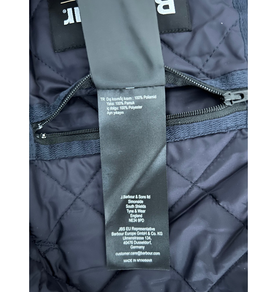 Куртка • Barbour • Темно-синий